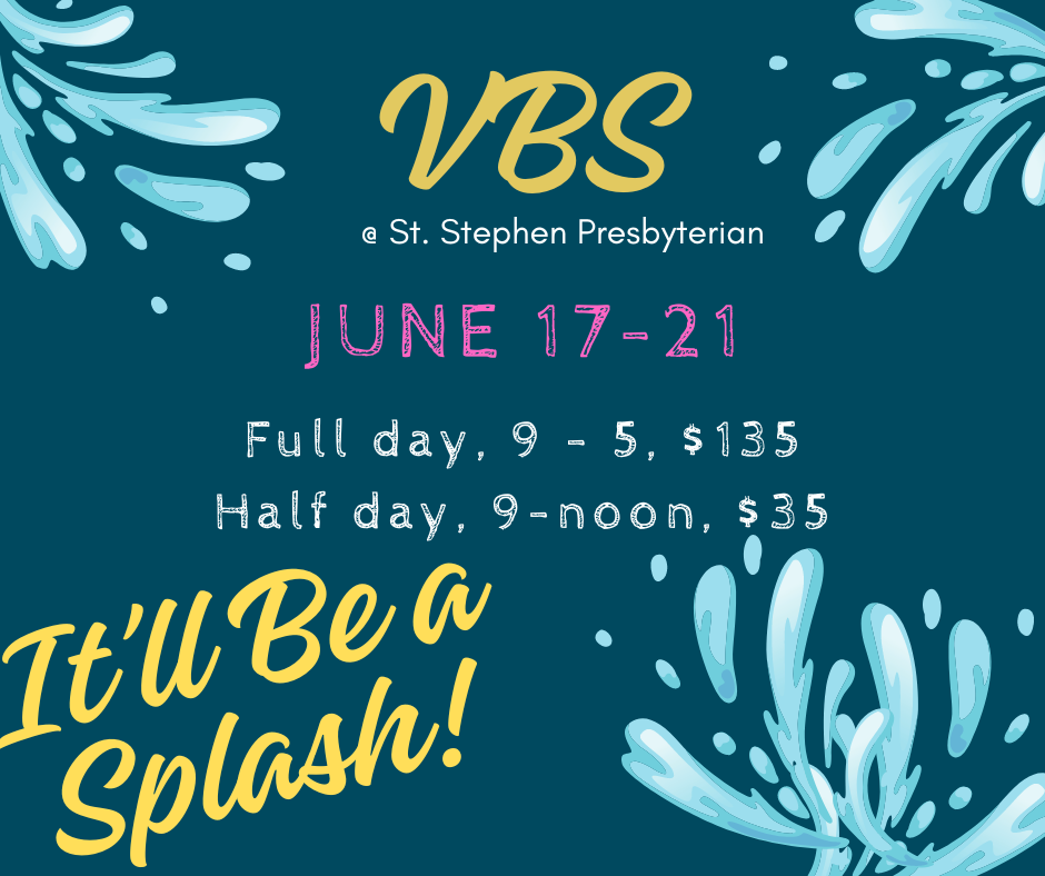 VBS (vacation bible schoo) at St. Stephen in Fort Worth